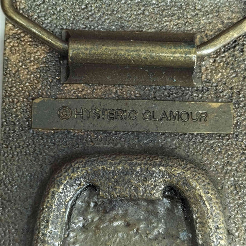 ヒステリックグラマー HYSTERIC GLAMOUR バックル レザーベルト メンズ