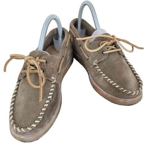 PUNTO PIGRO Taglia MOCASSIN スウェードモカシンシューズ レディース JPN:37