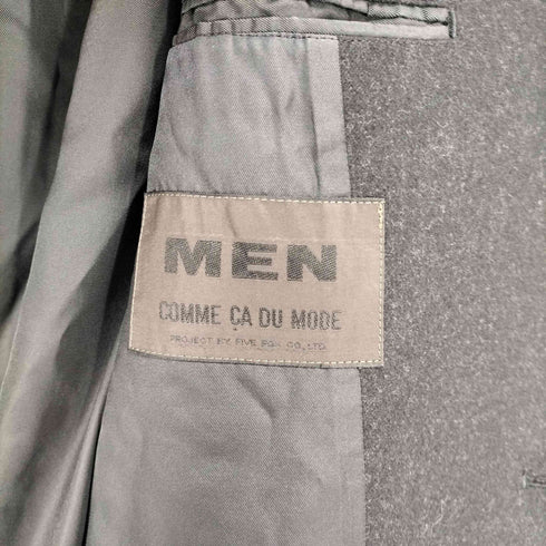 コムサデモードメン COMME CA DU MODE MEN ウールロングチェスターコート メンズ