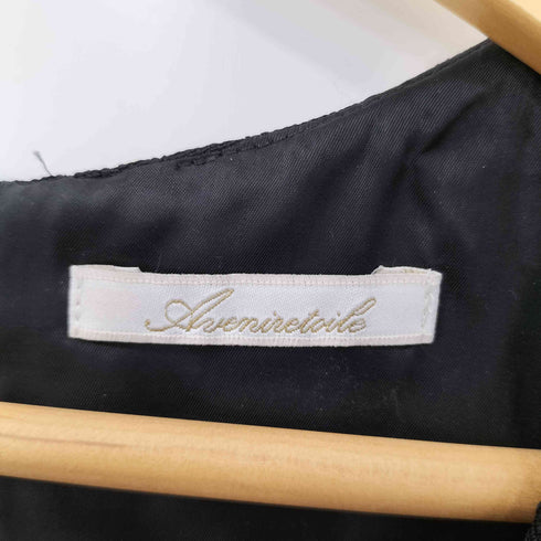アベニールエトワール Aveniretoile ノースリーブフレアワンピース レディース 34