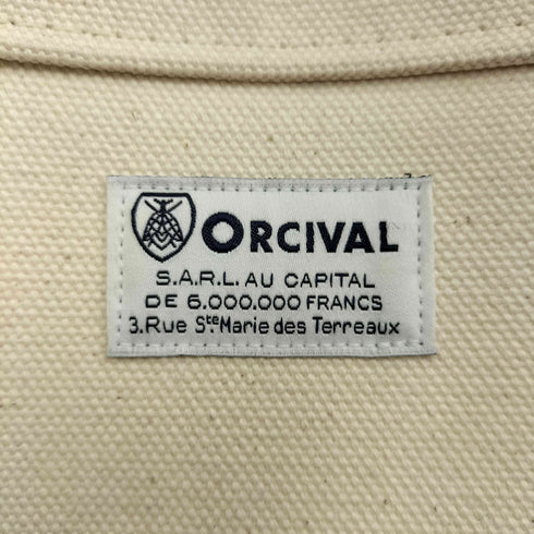 オーシバル ORCIVAL バイカラーキャンバストートバッグ レディース