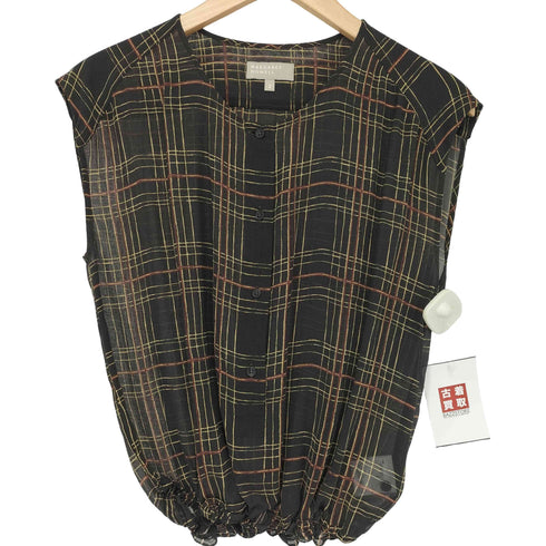 マーガレットハウエル MARGARET HOWELL ノースリーブシルクブラウス レディース JPN:2