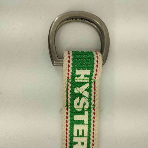 ヒステリックグラマー HYSTERIC GLAMOUR ロゴ ガチャテープベルト メンズ