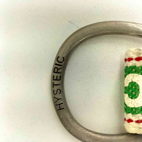 ヒステリックグラマー HYSTERIC GLAMOUR ロゴ ガチャテープベルト メンズ