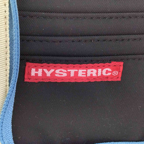 ヒステリックグラマー HYSTERIC GLAMOUR ラウンドジップ 総柄 二つ折り財布 メンズ