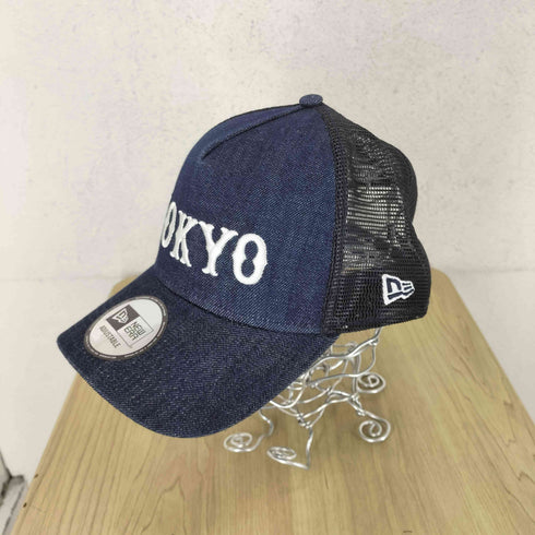 ニューエラ NEW ERA TOKYO 刺繍デニムメッシュキャップ メンズ