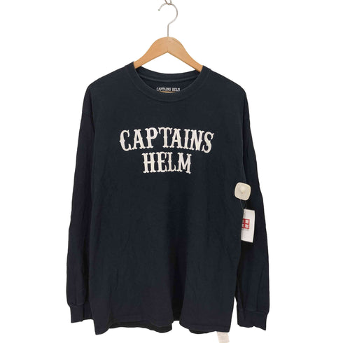 キャプテンズヘルム Captains Helm TEAM LOGO LS-T メンズ M