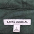 バンクスジャーナル BANKS JOURNAL リネン混 レーヨンオープンカラーシャツ メンズ L