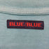 ブルーブルー BLUE BLUE ロゴプリント クルーネックカットソー メンズ