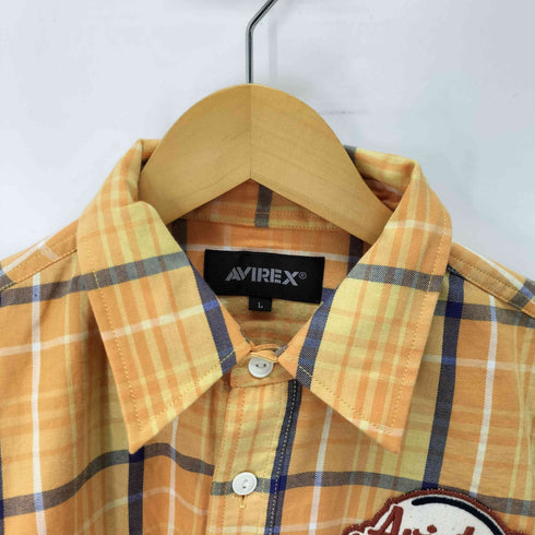 アヴィレックス AVIREX L/S CHECK WORK SHIRT AVIATOR'S DINER チェック ワークシャツ アヴィエーターズ ダイナー シャツ メンズ import:L