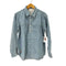アヴィレックス AVIREX BASIC LIGHT DENIM L/S SHIRT ベーシック ライト デニム 長袖 シャツ メンズ import:M