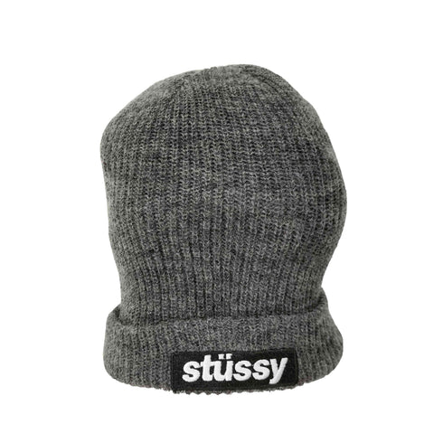 ステューシー Stussy ボックスロゴ ニット帽 メンズ