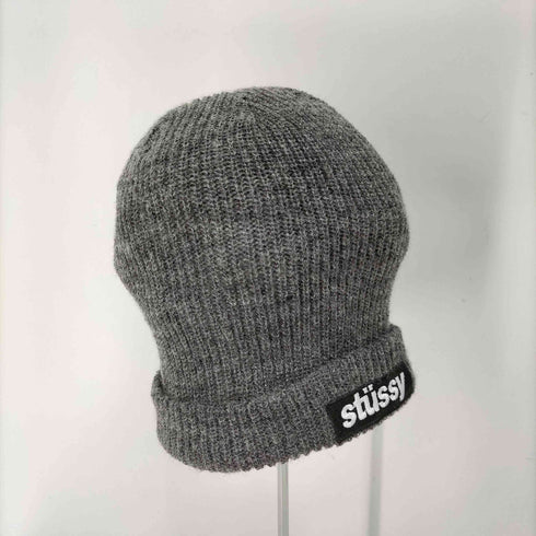 ステューシー Stussy ボックスロゴ ニット帽 メンズ