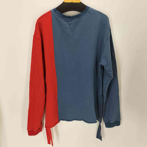 ホワイトランドブラックバーン WHITELAND BLACKBURN バイカラー counterpart.刺繍スウェット メンズ FREE