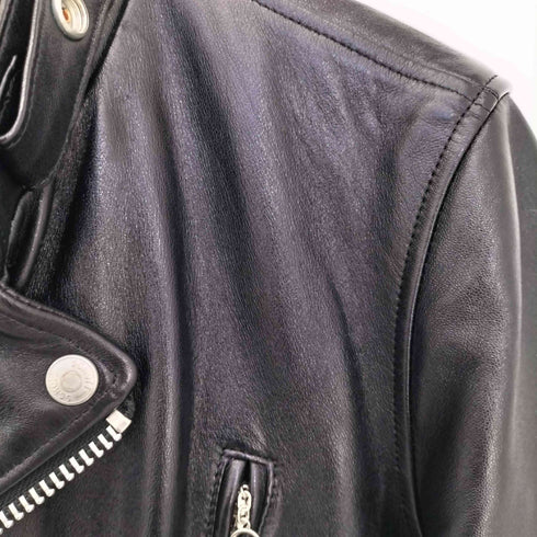 ショット Schott DOUBLE BREST RIDERS ダブル ブレスト ライダースジャケット メンズ import:M