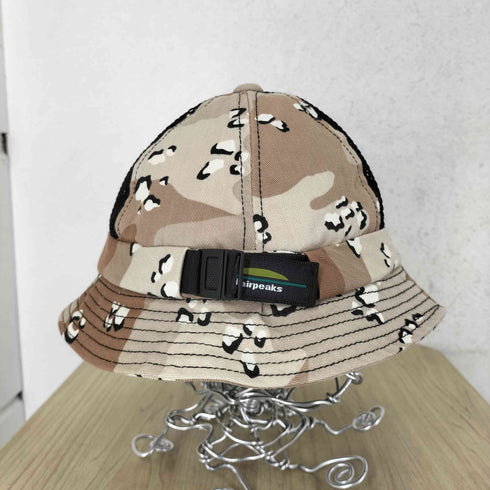 lidairpeaks カモフラ柄メッシュ切替ハット メンズ