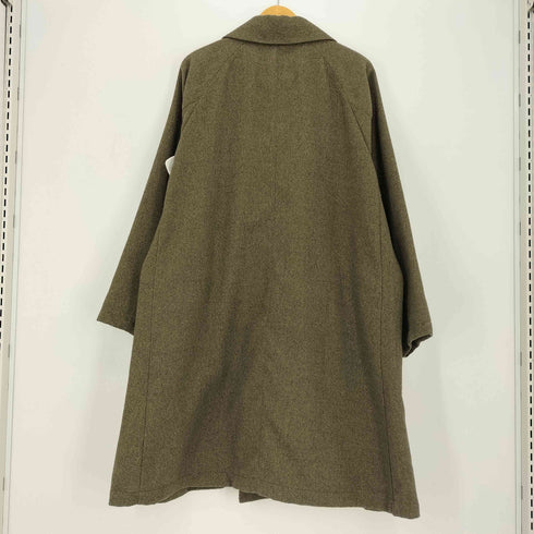 バーンズ アウト フィッターズ BARNS OUT FITTERS FIRST IN QUALITY WEAR 比翼ボタン チェスターコート メンズ JPN:1