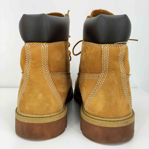 ティンバーランド Timberland JUNIOR 6INCH PREMIUM WATERPROOF BOOTS 6インチ プレミアム イエロー レディース JPN:22.5