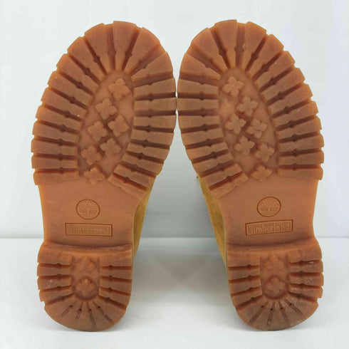 ティンバーランド Timberland JUNIOR 6INCH PREMIUM WATERPROOF BOOTS 6インチ プレミアム イエロー レディース JPN:22.5
