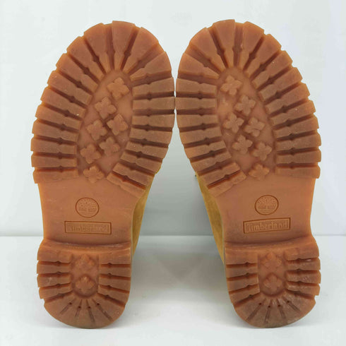 ティンバーランド Timberland JUNIOR 6INCH PREMIUM WATERPROOF BOOTS 6インチ プレミアム イエロー レディース JPN:22.5