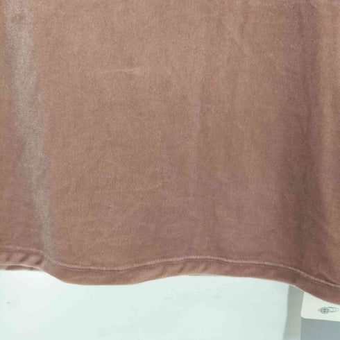 レイビームス Ray BEAMS ストレッチ ベロア クルーネック Tシャツ レディース FREE