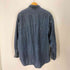 ゲスジーンズ GUESS JEANS ロゴ刺繍デニムシャンブレーシャツ メンズ import:M
