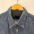 ゲスジーンズ GUESS JEANS ロゴ刺繍デニムシャンブレーシャツ メンズ import:M
