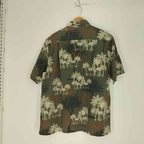 クラフトアンドバロー Croft&Barrow S/S アロハシャツ メンズ import:L