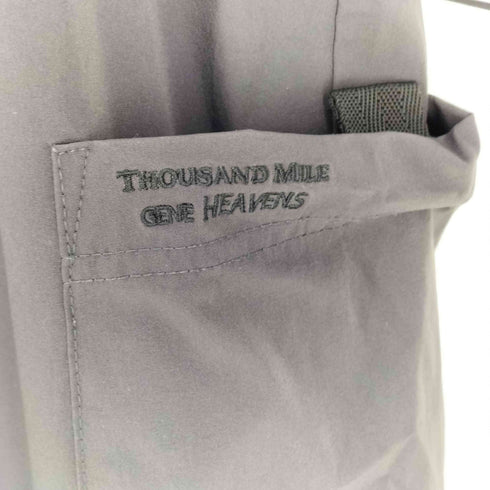 サウザンドマイル THOUSAND MILE 24SS バッククロスストラップ フロントジップ ワンピース レディース FREE