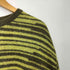 サルヴァトーレフェラガモ Salvatore Ferragamo ボーダー柄 モヘアウール混 クルーネックニット メンズ import:XL