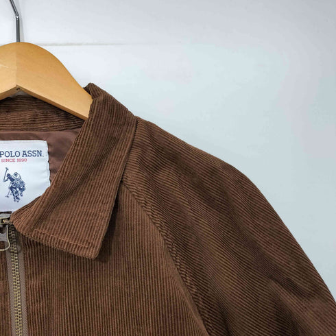 ユーエスポロアッスン U.S.POLO ASSN 24AW PUBLUX別注 ワンポイントロゴ刺繍ダブルジップジャケット メンズ import:L