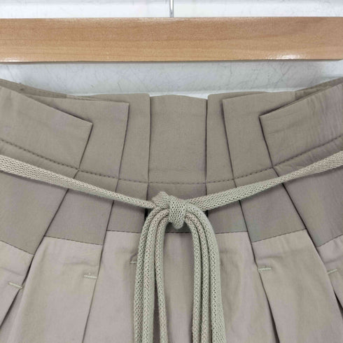ブルネロ クチネリ Brunello Cucinelli イタリア製 タックミディスカート レディース FR:34