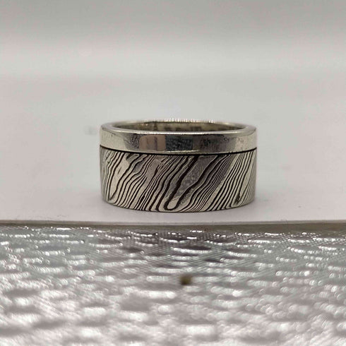 VALHALLA NEPAL 木目調 リング メンズ #15