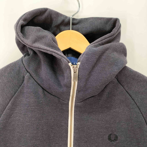 フレッドペリー FRED PERRY 月桂樹 刺繍 ジップアップ パーカー メンズ import:M