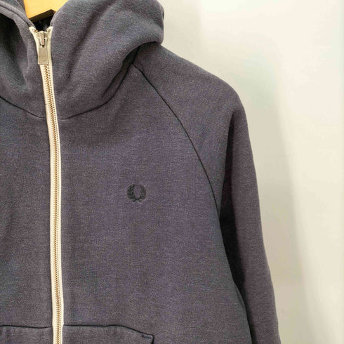フレッドペリー FRED PERRY 月桂樹 刺繍 ジップアップ パーカー メンズ import:M