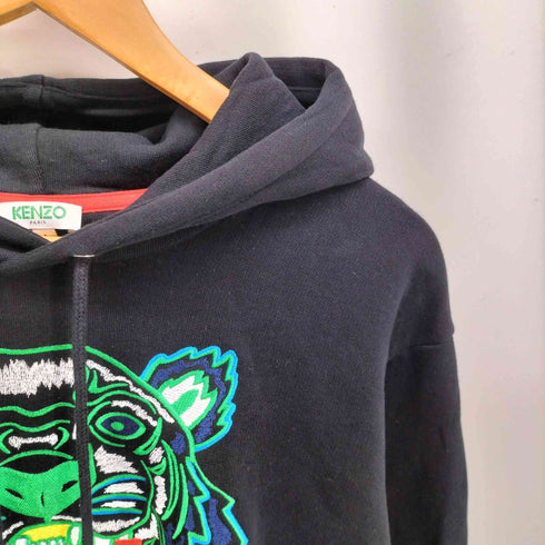 ケンゾーパリス KENZO PARIS SWEATSHIRT TIGER HOODIE タイガー 刺繍 スウェット パーカー メンズ import:L