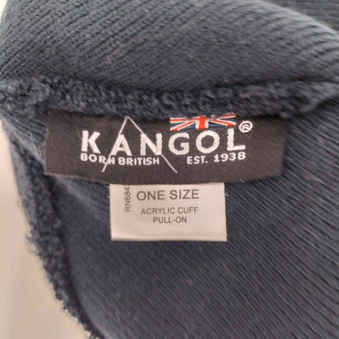 カンゴール KANGOL ACRYLIC PULL ON ロゴ刺繍 ニット帽 メンズ ONE SIZE