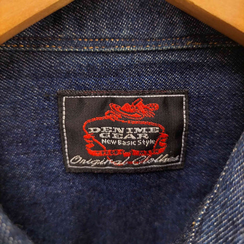 ドゥニーム Denime デニムウエスタンシャツ メンズ