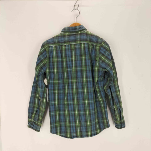 Relwen フランネルチェックシャツ メンズ import:S