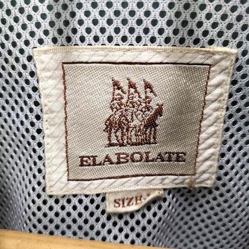 ELABOLATE プリーツデザインスウィングトップ ブルゾン メンズ JPN:L