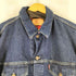 リーバイス Levis 70417 裏地チェック柄 デニムジャケット メンズ JPN:S