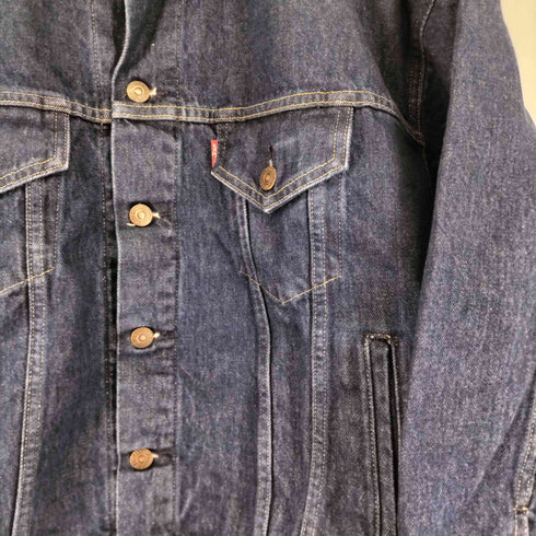 リーバイス Levis 70417 裏地チェック柄 デニムジャケット メンズ JPN:S