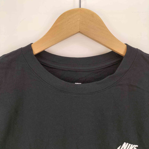 ナイキ NIKE クルーネック ロゴ刺繍 ロングスリーブ Tシャツ メンズ L
