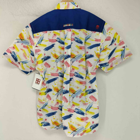 kawatani shirt ユニセックス ボタンダウン クレイジーパターンシャツ メンズ JPN:S
