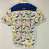 kawatani shirt ユニセックス ボタンダウン クレイジーパターンシャツ メンズ JPN:S