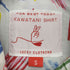 kawatani shirt ユニセックス ボタンダウン クレイジーパターンシャツ メンズ JPN:S