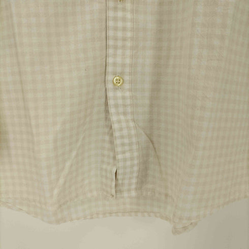 クリーブ CLEVE ボタンダウンチェックシャツ メンズ import:S