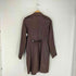 APPENA DUE. lamb leather レザートレンチコート レディース 38