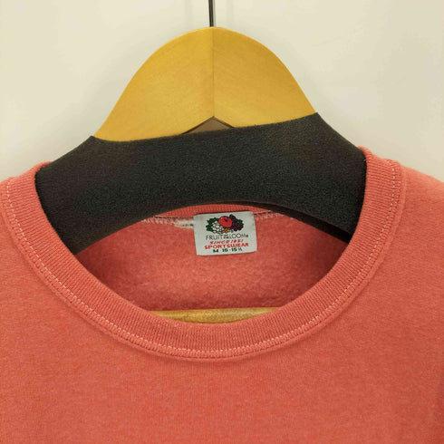 フルーツオブザルーム FRUIT OF THE LOOM ポリコットンクルーネックスウェット メンズ import:M