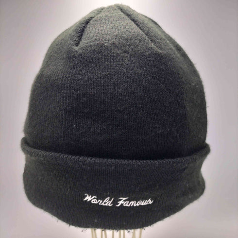 シュプリーム Supreme 23AW WORLD FAMOUS 刺繍 ボックスロゴ ニット キャップ メンズ